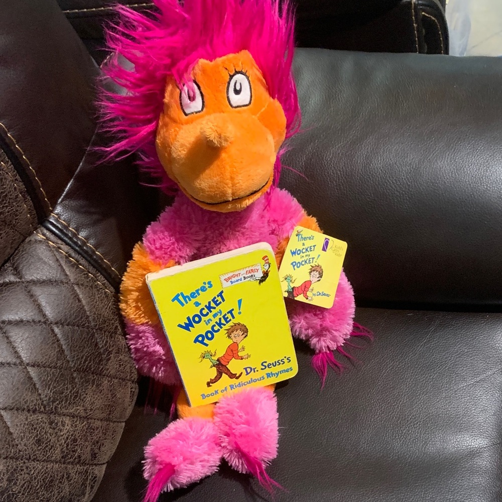 Dr. Seuss Yellow Book - There's a Wocket in My Pocket